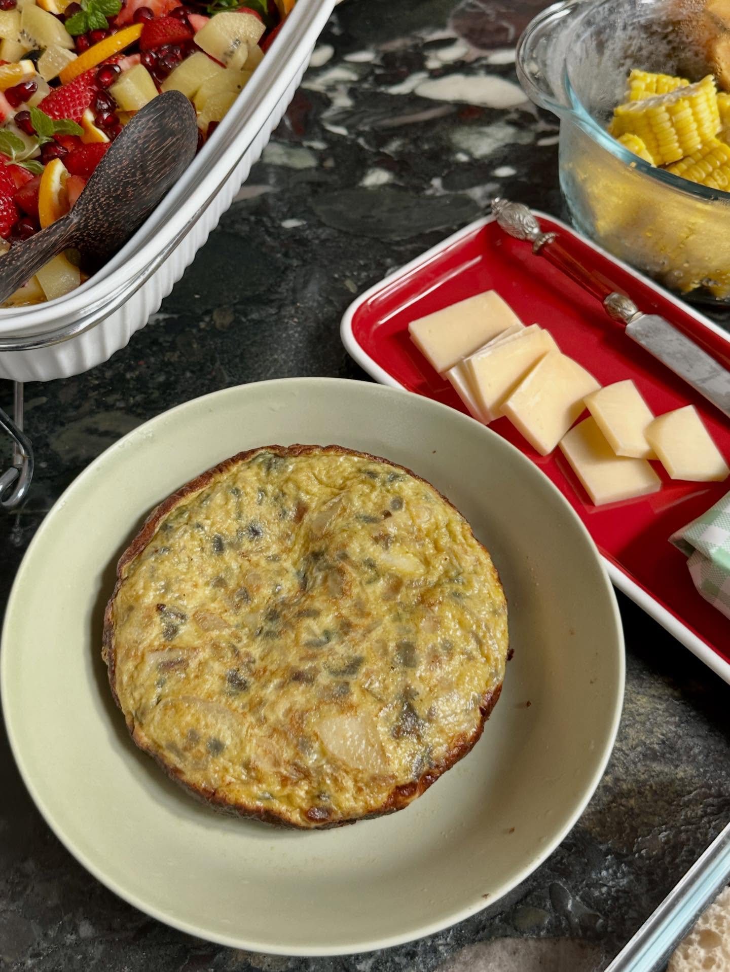 オムレツの画像のようです